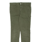 TOMMY HILFIGER Chino Womens Trousers Green Slim Tapered W28 L28