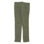 TOMMY HILFIGER Chino Womens Trousers Green Slim Tapered W28 L28