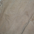 CARHARTT Mens Brown Dungarees Relaxed Cotton Blend L W42 L29 Workwear
