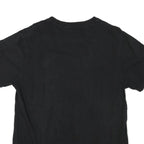 TRUE RELIGION Mens Black L Cotton Blend Graphic T-Shirt Crew Neck Short Sleeve