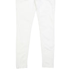 TRUE RELIGION Womens Slim White Jeans Denim W27 L30 Stylish Comfort Zip Closure