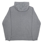 NIKE Mens Grey Pullover Hoodie L Cotton Blend Comfortable Casual Sweatshirt