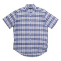 TOMMY HILFIGER Mens Shirt Blue Plaid S