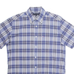 TOMMY HILFIGER Mens Shirt Blue Plaid S