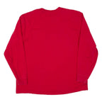 CARHARTT Mens T-Shirt Red Long Sleeve XL