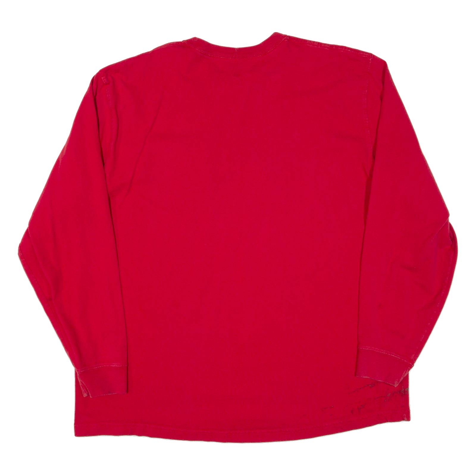 CARHARTT Mens T-Shirt Red Long Sleeve XL
