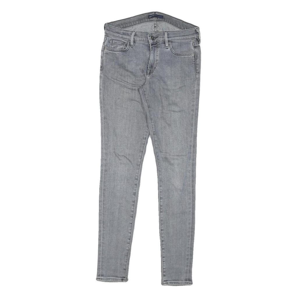 LEVI'S Womens Jeans Blue Slim Skinny Denim Medium W27 L30 Zip Closure