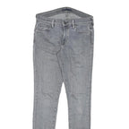 LEVI'S Womens Jeans Blue Slim Skinny Denim Medium W27 L30 Zip Closure