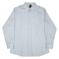 LUTTEURS Mens Shirt Grey Animal Print Long Sleeve M