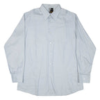 LUTTEURS Mens Shirt Grey Animal Print Long Sleeve M