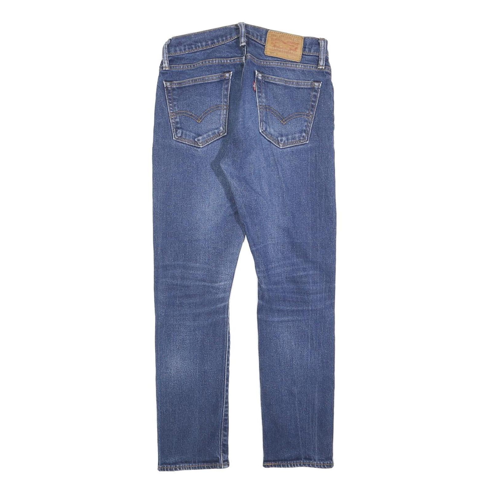 LEVI'S 501CT Womens Jeans Classic Straight Denim Medium W27 L27 Zip Closure