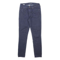 CALVIN KLEIN JEANS Womens Slim Dark Blue Denim Cotton Blend W28 L29 Zip Slim Fit