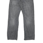 LEVI'S 514 Mens Slim Jeans Grey Denim W32 L30 Zip Cotton Blend