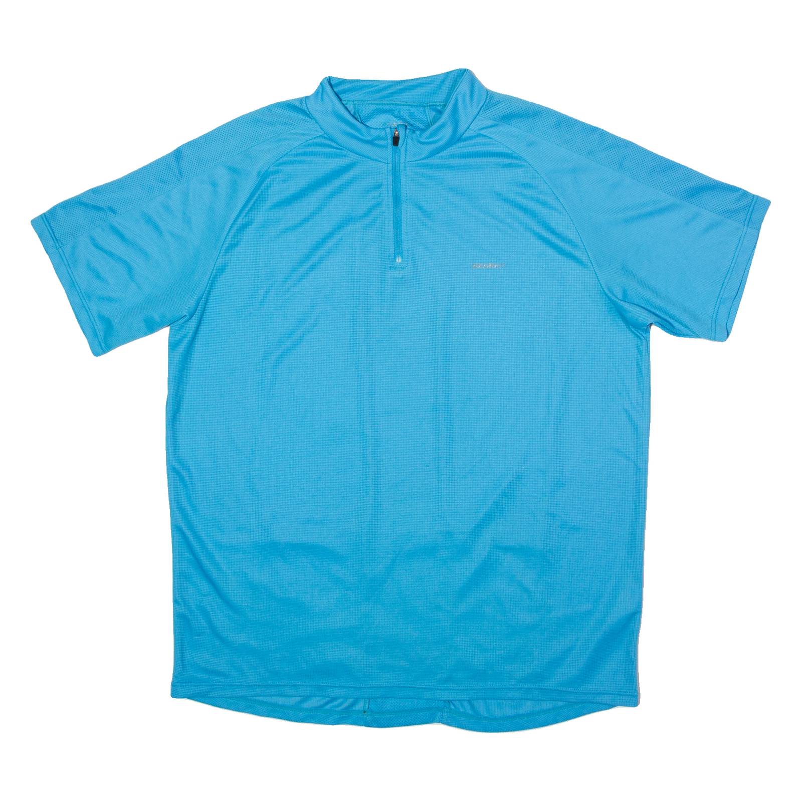 BPRO Cycling Mens Jersey Blue 1/4 Zip XL