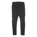 ADIDAS Womens Joggers Black XS W24 L27 Slim Tapered Polyester Blend Activewear
