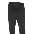 ADIDAS Womens Joggers Black XS W24 L27 Slim Tapered Polyester Blend Activewear