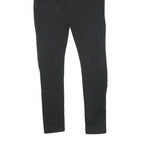 ADIDAS Womens Joggers Black XS W24 L27 Slim Tapered Polyester Blend Activewear