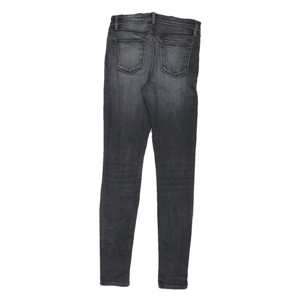 J BRAND Womens Jeans Black Regular Skinny Denim Medium W26 L30 Stylish Fit
