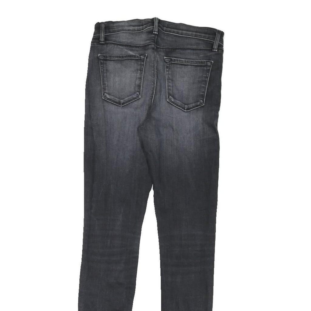 J BRAND Womens Jeans Black Regular Skinny Denim Medium W26 L30 Stylish Fit