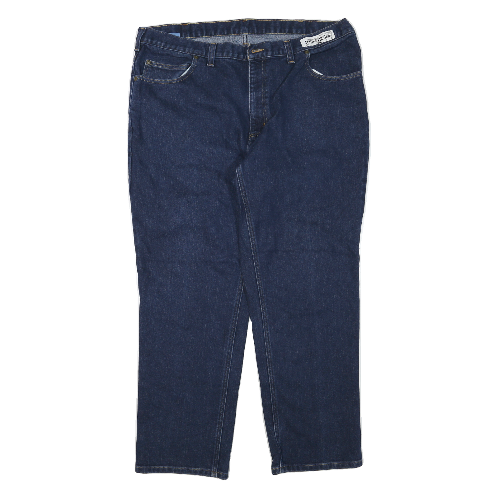 CARHARTT Womens Jeans Blue Regular Straight Denim Medium W42 L30 Classic Cotton