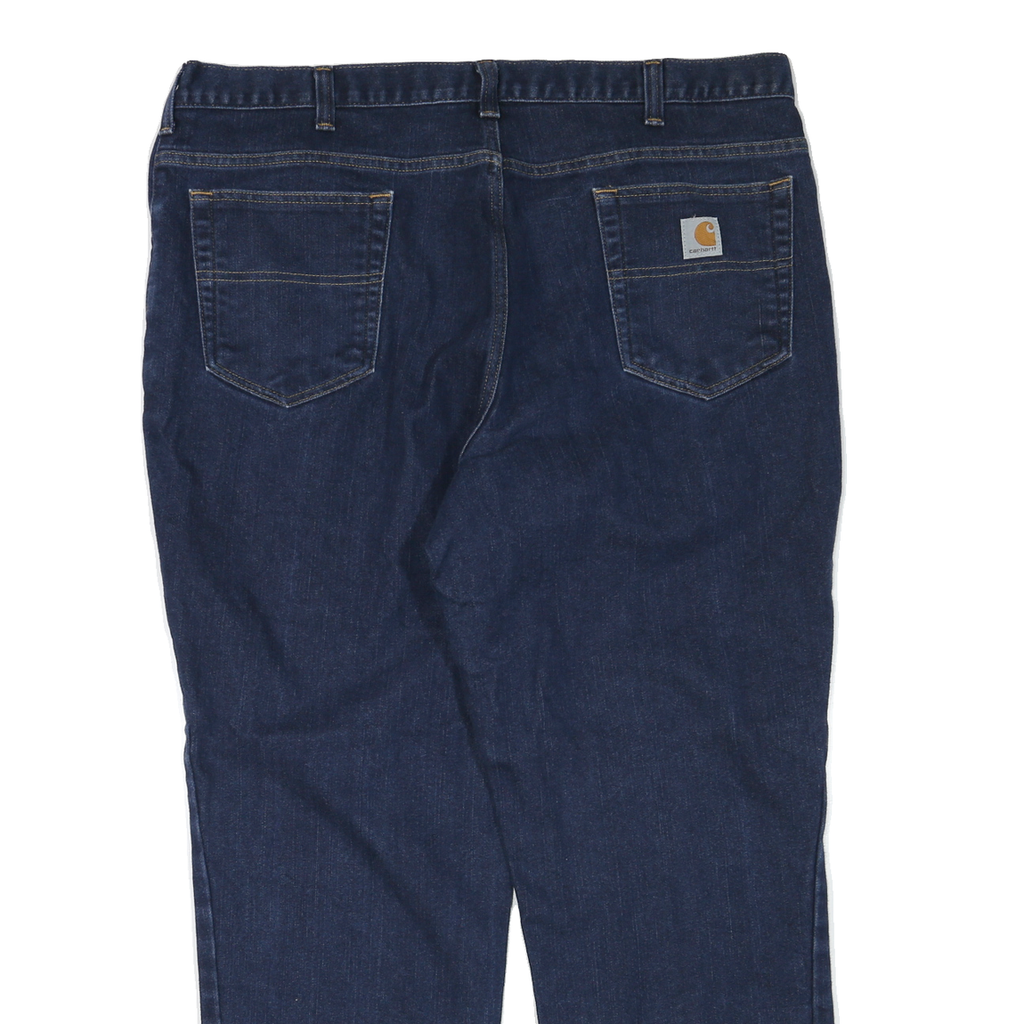 CARHARTT Womens Jeans Blue Regular Straight Denim Medium W42 L30 Classic Cotton