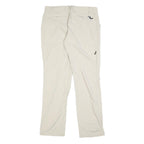 COLUMBIA Womens Regular Beige Zip Trousers W34 L32 Casual Outdoor Lightweight