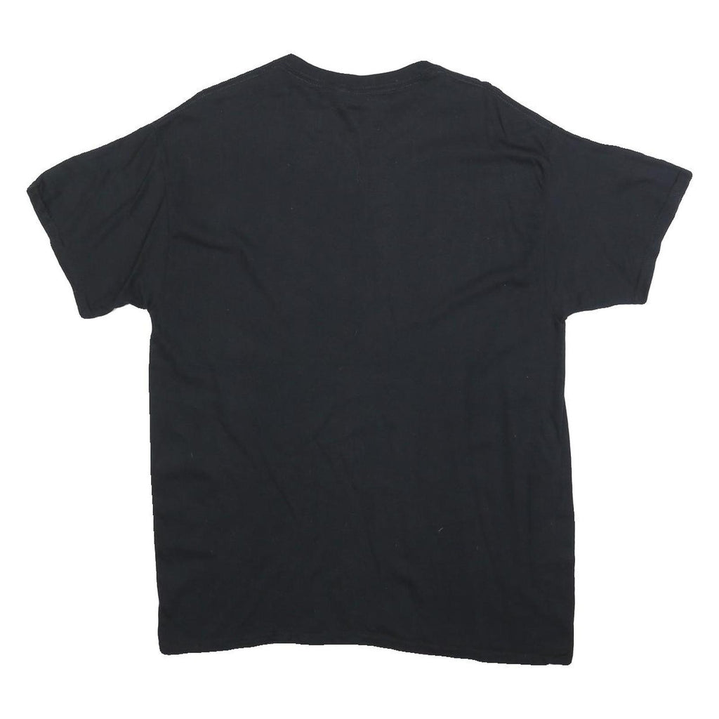HARD ROCK CAFE Mens Black Unity Graphic T-Shirt L Short Sleeve Crew Neck Cotton