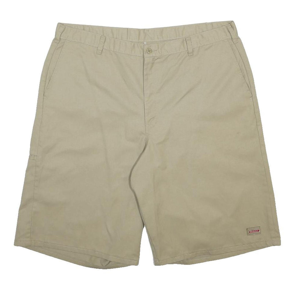 DICKIES Mens Shorts Beige Casual XL W39 Cotton Blend Workwear Pockets
