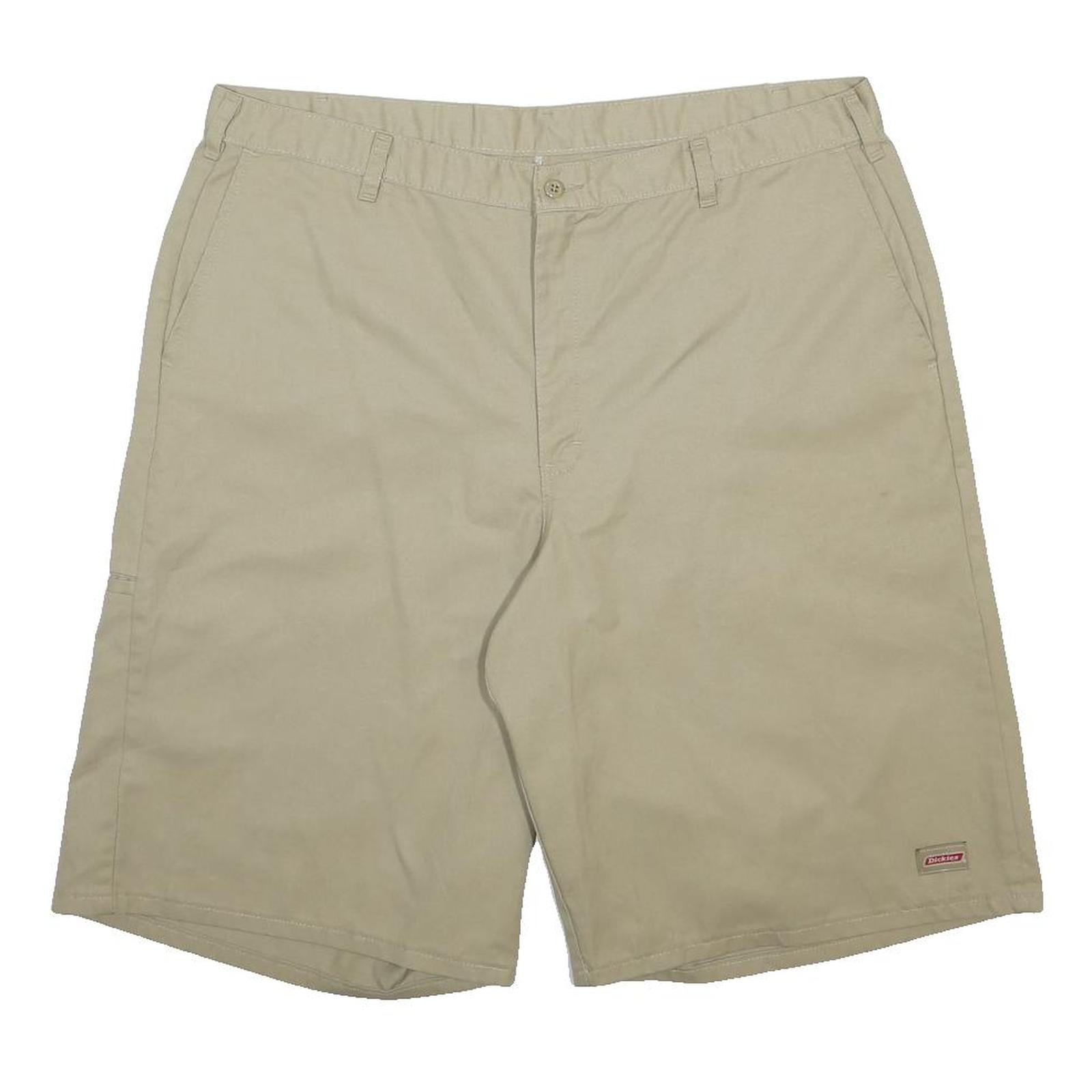 DICKIES Mens Shorts Beige Casual XL W39 Cotton Blend Workwear Pockets