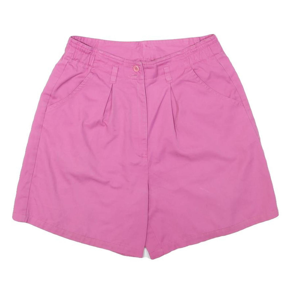 CARRIAGE COUNT Womens Shorts Pink Casual M W28 Lightweight Cotton Blend