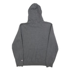 CHAMPION Mens Grey Pullover Hoodie M Cotton Blend Casual Sports Sweatshirt