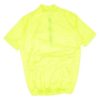 Cycling Mens Jersey Yellow 1/2 Zip M