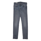 LEVI'S 510 BIG E Mens Slim Blue Denim Medium W30 L32 Stretch Cotton Blend Zip