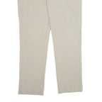 TOMMY HILFIGER Mens Beige Regular Fit Straight Leg Trousers W38 L30 Smart Casual