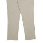 TOMMY HILFIGER Mens Beige Regular Fit Straight Leg Trousers W38 L30 Smart Casual