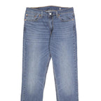 LEVI'S 511 Slim Mens Jeans Blue Slim Skinny Denim Medium W32 L32 Cotton Blend