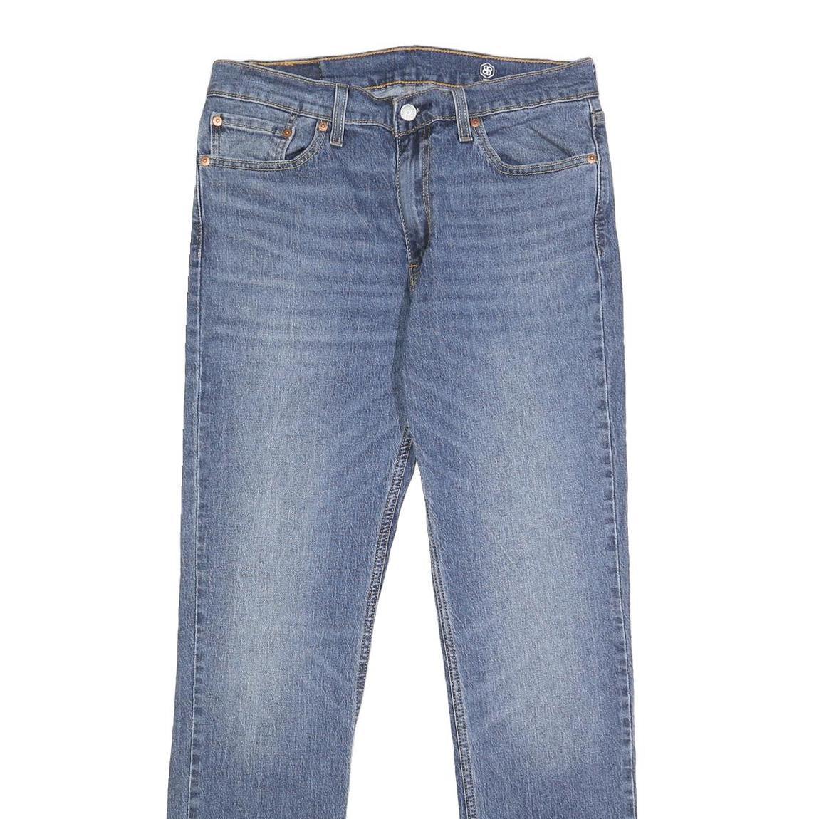 LEVI'S 511 Slim Mens Jeans Blue Slim Skinny Denim Medium W32 L32 Cotton Blend