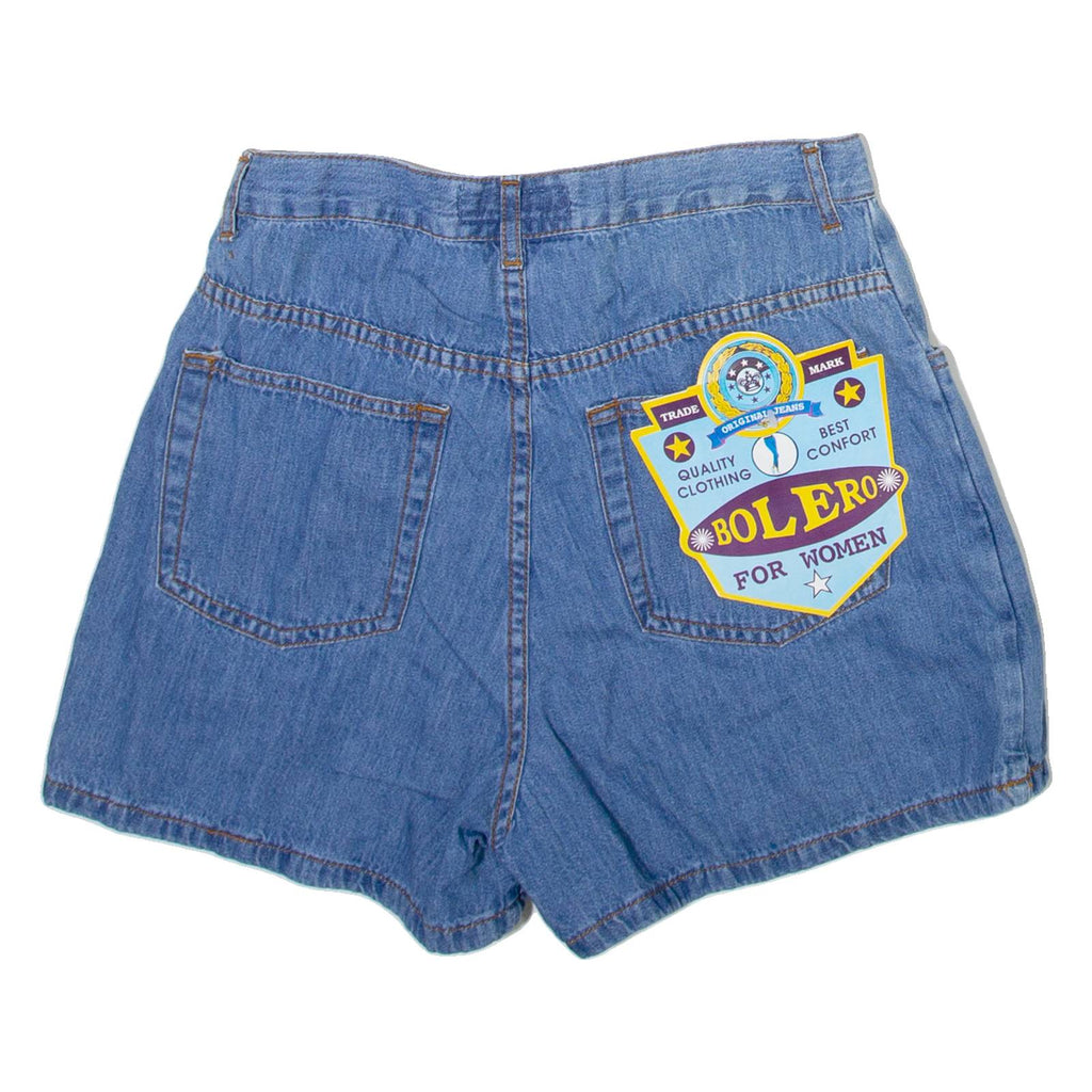 BOLERO Womens Denim Shorts Blue XS W26