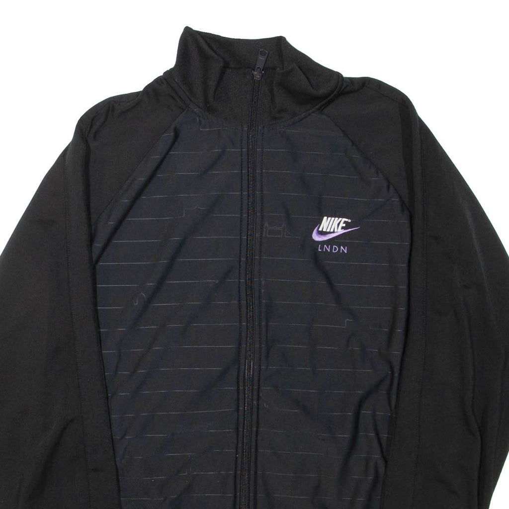 NIKE Womens Track Jacket Black XL