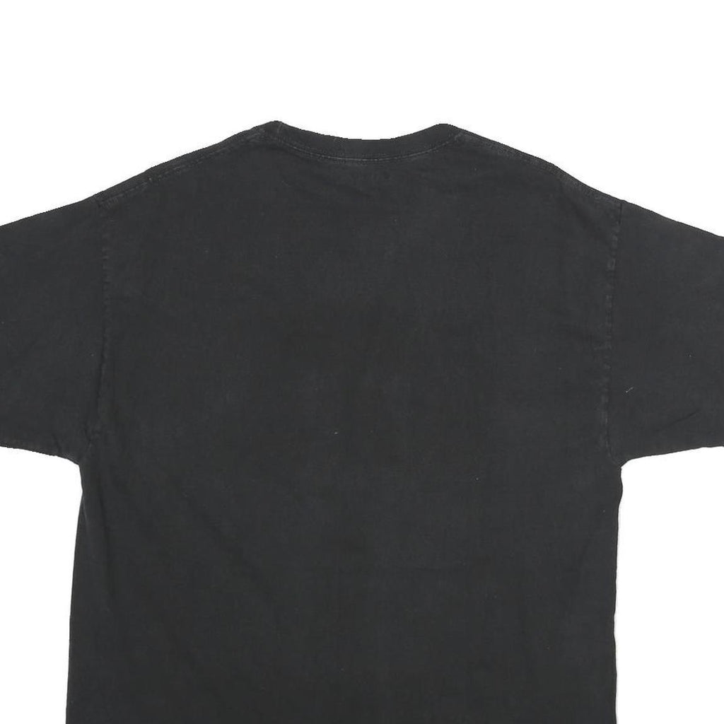 CHAMPION Mens Black ATL Graphic T-Shirt L Crew Neck Short Sleeve Cotton