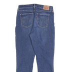 LEVI'S Womens Blue Regular Jeans Denim Light W32 L30 Classic Casual Style