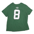 NIKE Mens Green New York Jets Rodgers Graphic T-Shirt XL Crew Neck Short Sleeve