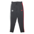 ADIDAS Mens Joggers Black & Red Regular Tapered M W28 L31 Manchester United