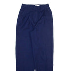 CASSIDY Womens Trousers Blue Relaxed Tapered Wool W24 L30