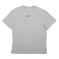 KARL KANI Mens Grey Modern T-Shirt M Short Sleeve Crew Neck Logo Print