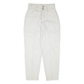 REISS Womens Jeans White Loose Tapered W26 L29
