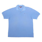 KAPPA Mens Blue Short Sleeve Plain 2XL Cotton Polo Shirt Casual