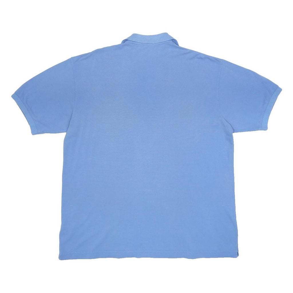KAPPA Mens Blue Short Sleeve Plain 2XL Cotton Polo Shirt Casual