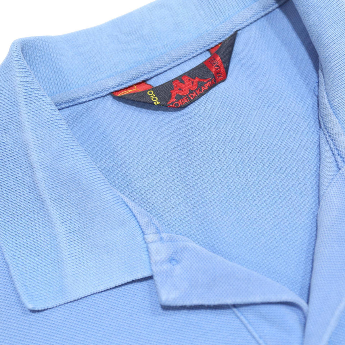 KAPPA Mens Blue Short Sleeve Plain 2XL Cotton Polo Shirt Casual