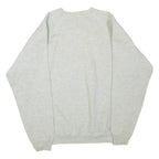 HANES ACTIVEWEAR Massachusetts Mens Sweatshirt Grey Crew Neck USA L